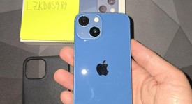 Mint
													Apple iPhone 13 Mini - Unlocked, Blue, 128 GB, A2481, photo 4 of 8