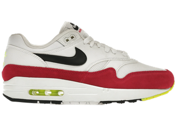 Nike Air Max 1 White Black Volt Rush Pink for sale