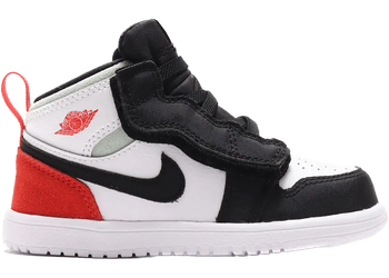 Jordan 1 Mid Alt White Black Red Spruce (TD) for sale