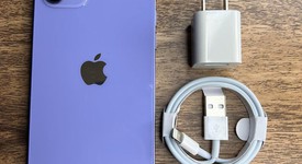 Good
													Apple iPhone 12 - Unlocked, Purple, 64 GB, A2172, photo 1 of 10