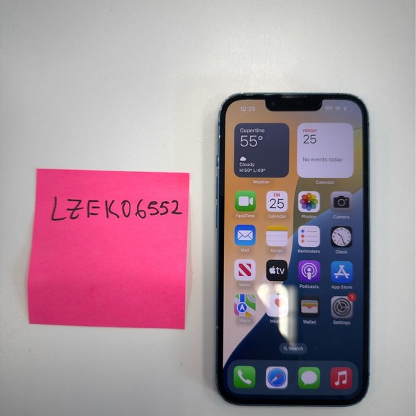 Apple iPhone 13 - Unlocked, 128 GB, Blue, A2482