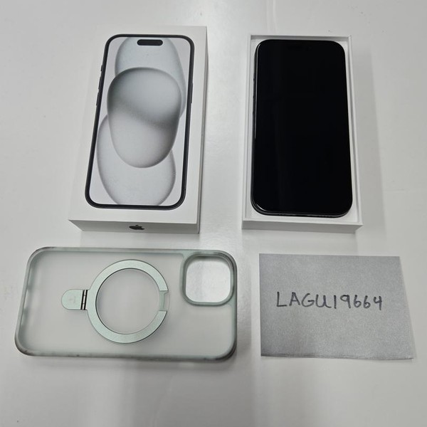 Apple iPhone 15 - Unlocked, 128 GB, Black, A2846