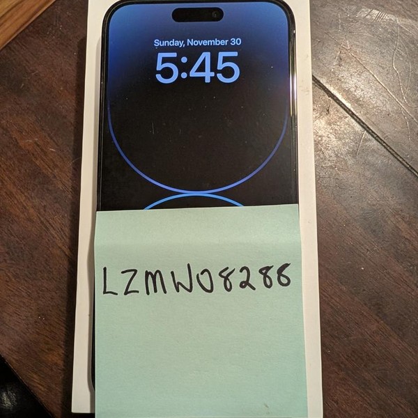 Apple iPhone 14 Pro Max - Unlocked, 128 GB, Black, A2651