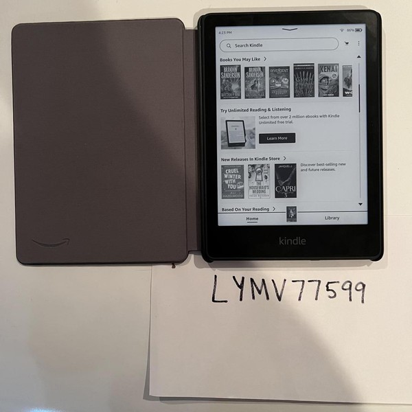 Amazon Kindle Paperwhite 11th Gen 2021 - Amazon, 8 GB, Black