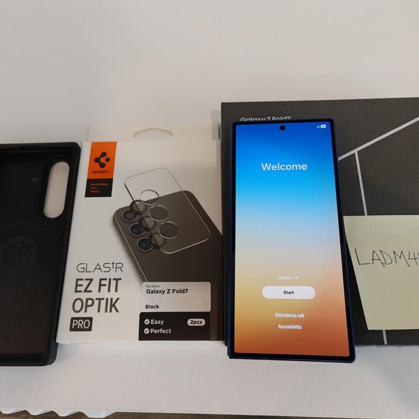 Samsung Galaxy Z Fold7 - Unlocked, 512 GB, Blue Shadow, 12 GB, SM-F966U1