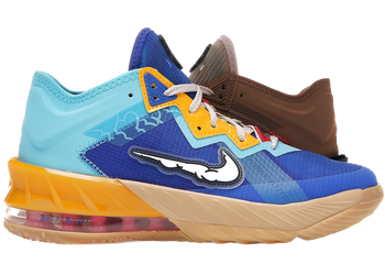 Nike LeBron 18 Low Wile E. vs Roadrunner Space Jam (GS) for sale