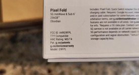Good
													Google Pixel Fold - Unlocked, Obsidian, 256 GB, 12 GB, G9FPL, photo 4 of 17
