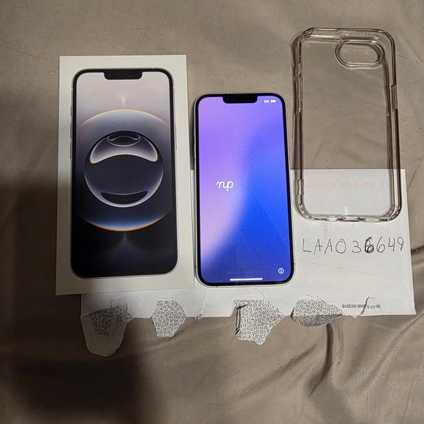 Apple iPhone 16e - Unlocked, 128 GB, White, A3212