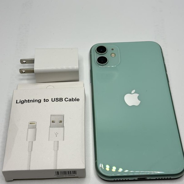 Apple iPhone 11 - Unlocked, 64 GB, Green, A2111