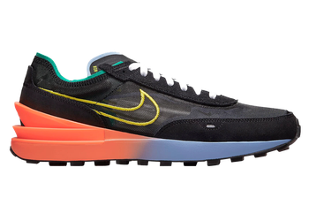 Nike Waffle One Black Hyper Crimson for sale