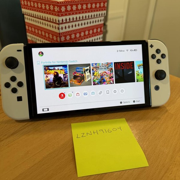 Nintendo Switch - OLED - White, 64 GB