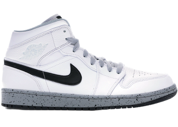 Jordan 1 Mid White Cement for sale