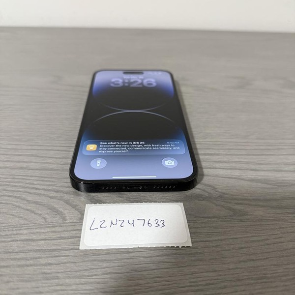 Apple iPhone 14 Pro Max - Unlocked, Black, 128 GB, A2651