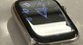 Good
													Apple Watch Series 7 45mm - Unlocked, Silver, A2477 - Cellular, Hermes, photo 3 of 8
