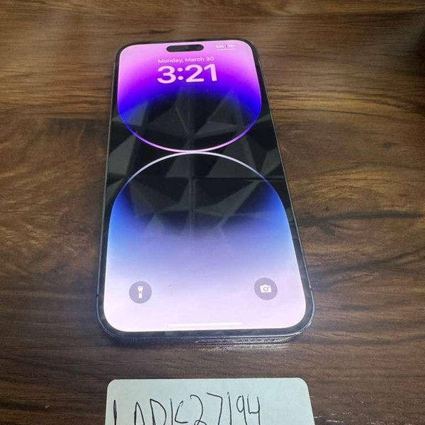 Apple iPhone 14 Pro Max - Unlocked, 128GB, Purple, A2651