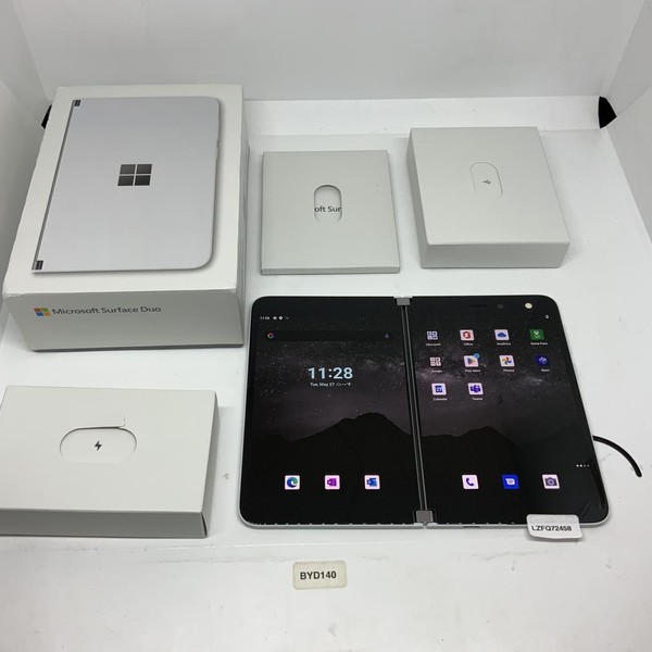 Microsoft Surface Duo - Unlocked, 256 GB, White, 6 GB