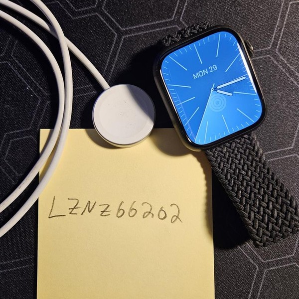 Apple Watch Series 7 45mm - Unlocked, Titanium, A2477 - Cellular, Titanium