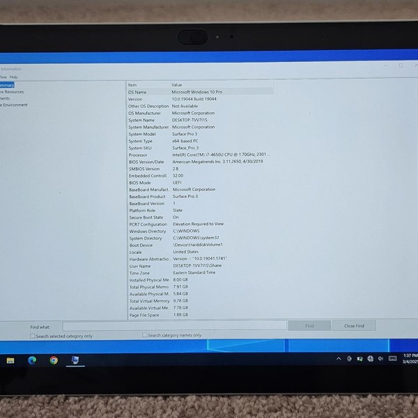 Microsoft Surface Pro 3 - Wi-Fi, 512 GB, Silver