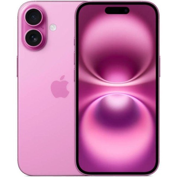 Apple iPhone 16 Plus - Unlocked, 128 GB, Pink, A3082
