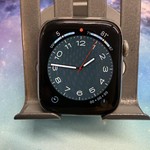 Good Apple Watch Series 5 44mm - Unlocked, Silver, A2095 Cellular, Stainless Steel