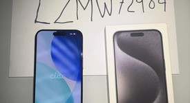 Good
													Apple iPhone 15 Pro Max - Verizon, Black, 256 GB, A2849, photo 1 of 3