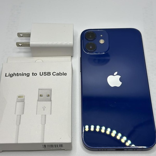 Apple iPhone 12 Mini - Unlocked, 128 GB, Blue, A2176