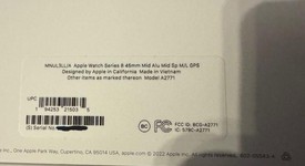 Good
													Apple Watch Series 8 45mm - Midnight, A2771 - GPS, Aluminum, photo 1 of 13