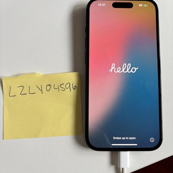 Apple iPhone 15 - Unlocked, 128 GB, Black, A2846