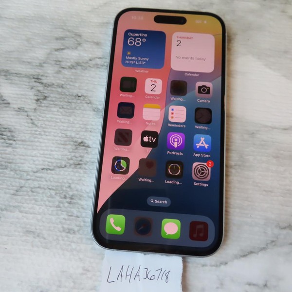 Apple iPhone 15 - AT&T, 128 GB, Blue, A2846