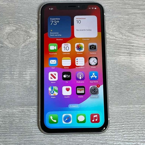 Apple iPhone Xr - Unlocked, 64 GB, White, A1984