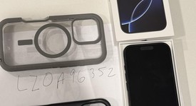 Good
													Apple iPhone 16 Pro - Unlocked, Black, 128 GB, A3083, photo 1 of 5