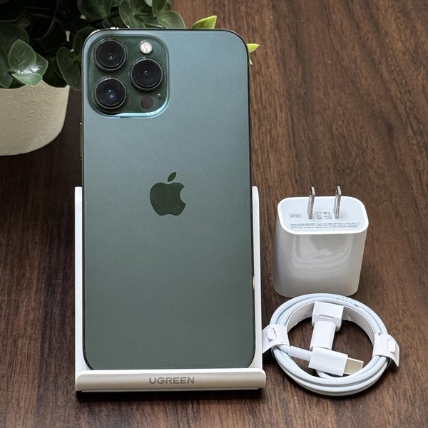 Apple iPhone 13 Pro Max - Unlocked, 128 GB, Green, A2484