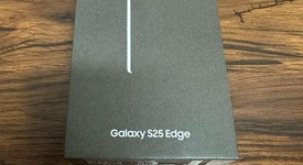 New
													Samsung Galaxy S25 Edge - Unlocked, Icy Blue, 256 GB, 12 GB, SM-S937U1, photo 1 of 3