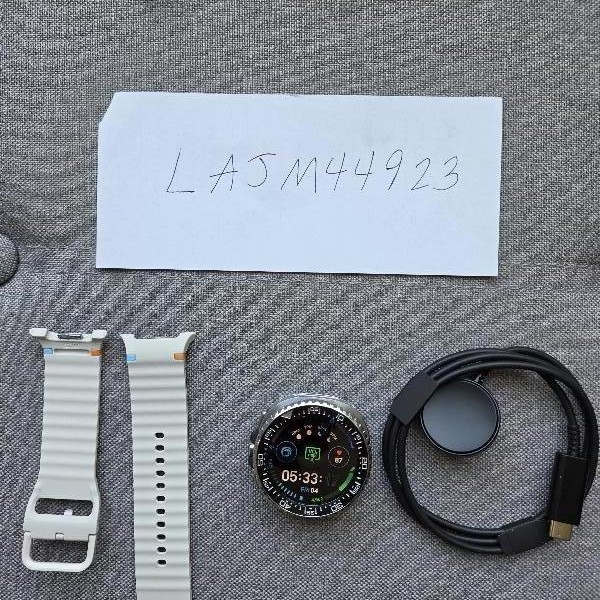Samsung Galaxy Watch8 Classic - Unlocked, Black, SM-L505, 46mm