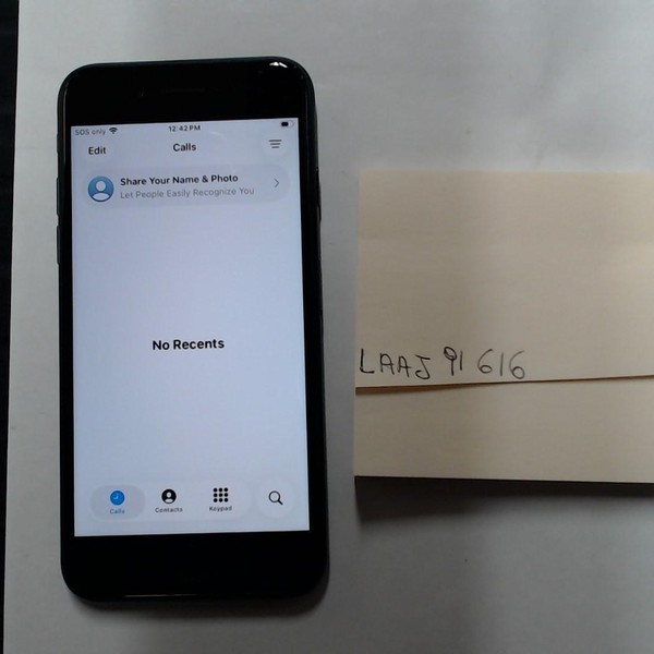 Apple iPhone SE 3rd Gen 2022 - Verizon, 64 GB, Midnight, A2595