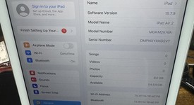 Good
													Apple iPad Air 2 - Wi-Fi, Silver, 64 GB, photo 2 of 4