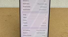 Good
													Apple iPhone 16 Pro Max - Unlocked, Desert, 256 GB, A3084, photo 3 of 9