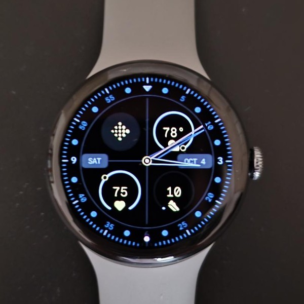 Google Pixel Watch 3 - Unlocked, Hazel, 45mm, LTE