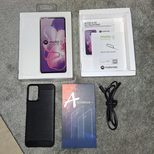 Moto G Power 5G 2024 - Unlocked, 128 GB, Black, 8 GB