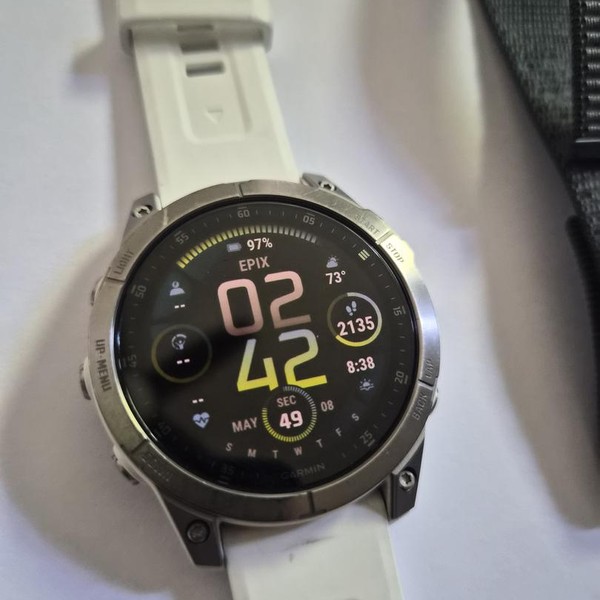 Garmin epix Gen 2 - White, Sapphire
