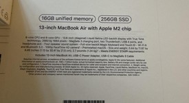 New
													MacBook Air 2022 - 13" - Apple M2, Silver, 256 GB, 16 GB, photo 3 of 8