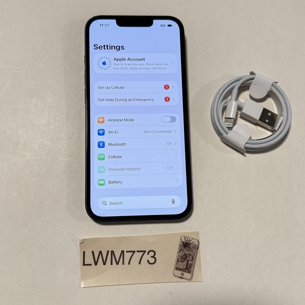 Apple iPhone 14 - Unlocked, 128 GB, Midnight, A2649