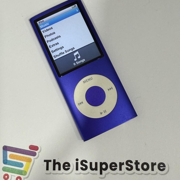 Apple iPod Nano 4th Gen - Purple, 16 GB