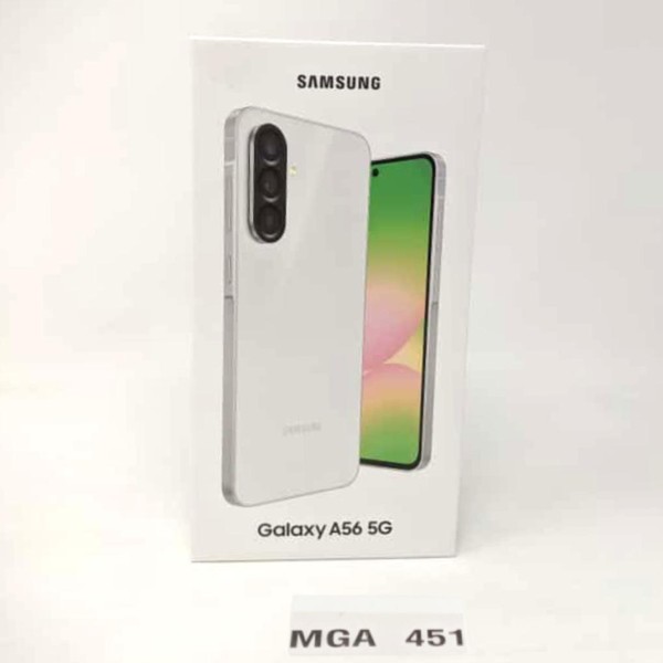 Samsung Galaxy A56 5G - Unlocked Non-US, Light Gray, 256 GB, 12 GB