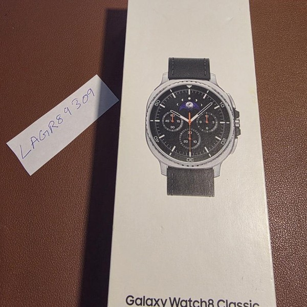 Samsung Galaxy Watch8 Classic - Wi-Fi, Black, SM-L500, 46mm
