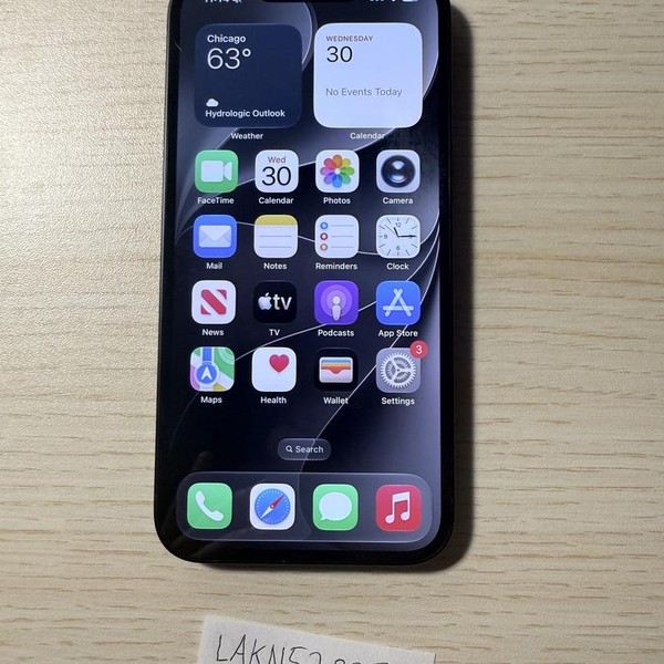 Apple iPhone 16e - Unlocked, 256 GB, Black, A3212