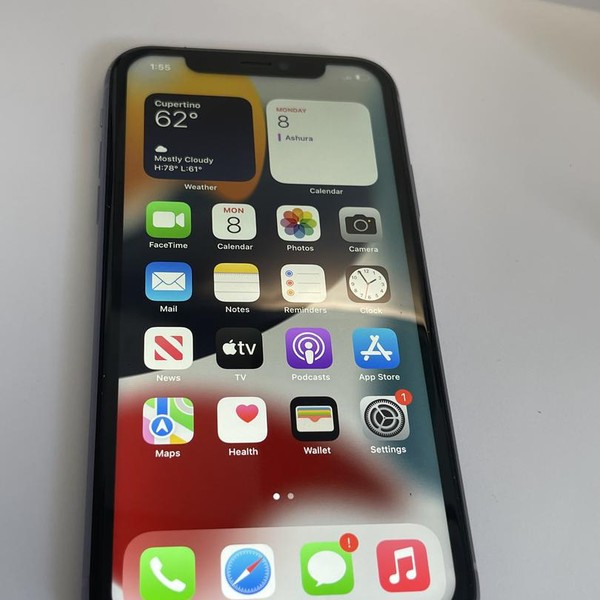 Apple iPhone 11 - Unlocked, 64 GB, Purple, A2111