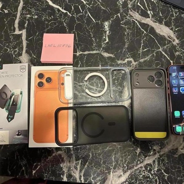 Apple iPhone 17 Pro Max - Unlocked, 512 GB, Cosmic Orange, A3257