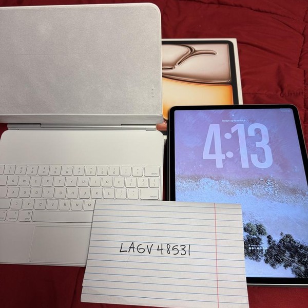Apple iPad Air 13 inch (M2) 2024 - Wi-Fi, 512 GB, Starlight, A2898