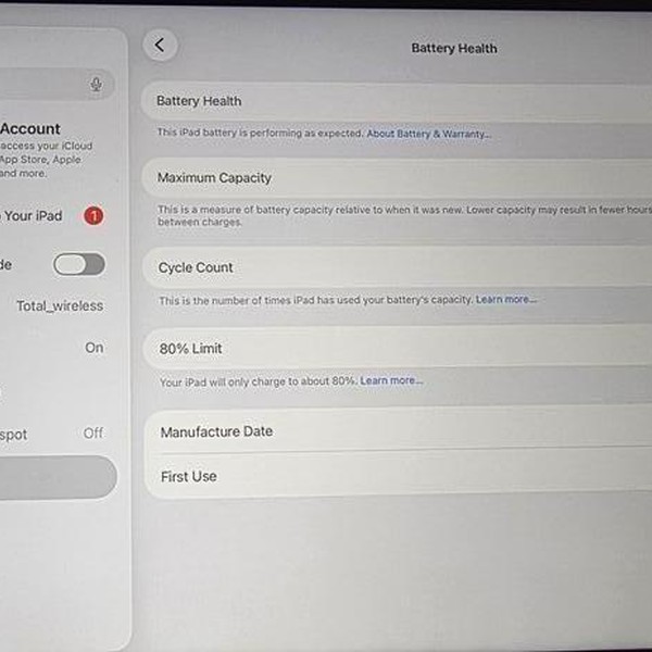 Apple iPad 11th Gen - Unlocked, 128 GB, Silver, A3355